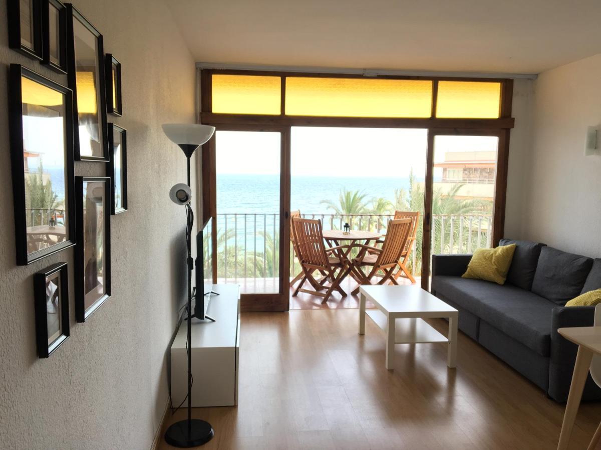 Apartamento Con Vistas Al Mar. Primera Linea De Playa. Aguadulce  Eksteriør billede