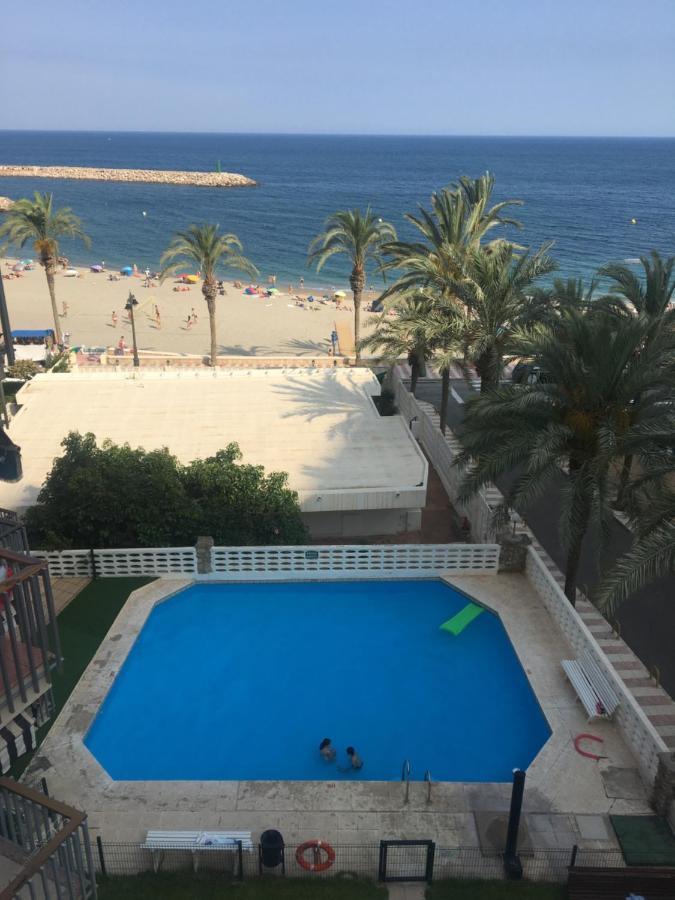 Apartamento Con Vistas Al Mar. Primera Linea De Playa. Aguadulce  Eksteriør billede